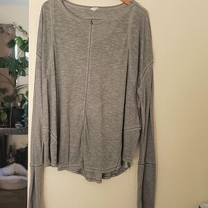 FP movemment by Free people layup tee with cutout pre owned